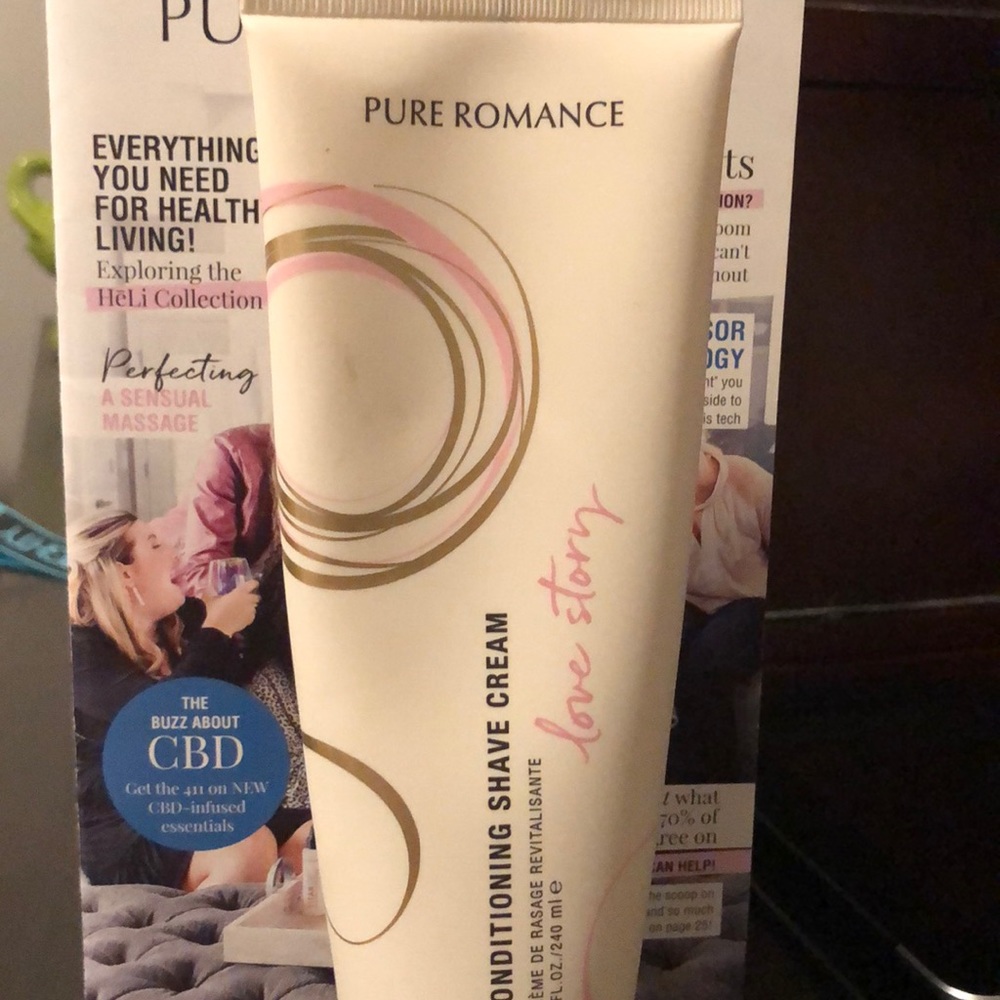 Conditioning Shave Cream from pure Romance!